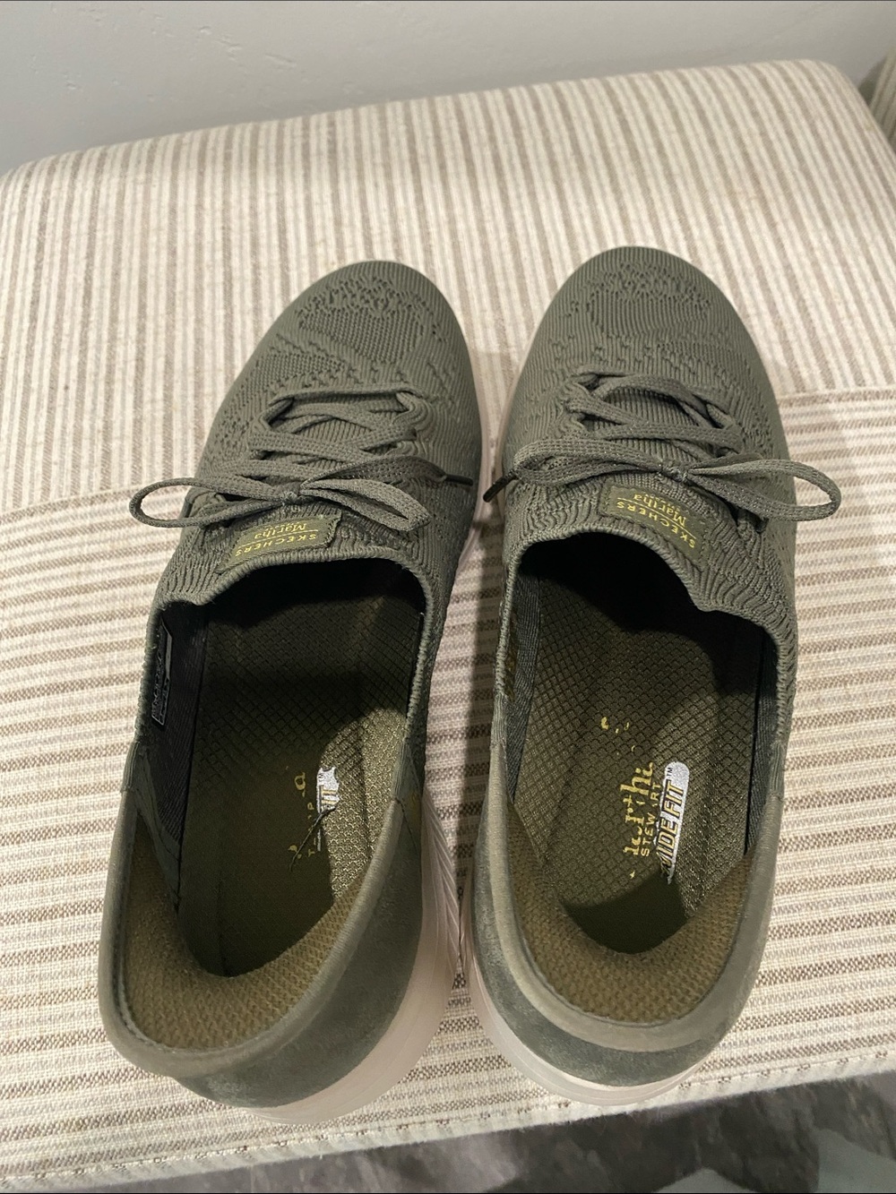 Martha Stewart Sketchers Slip-ins green - Picture 5 of 6